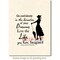 Deep Red Stamps Life Imagined Rubber Cling Stamp 3 x 3.1 inches